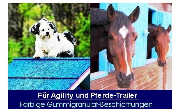 agility gummigranulat, agility geräte gummi beschichtung, hund agility belag
